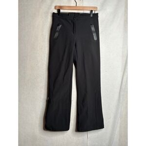 AFRC Womens Black Softshell Ski Snow Pants Size‎ 8 Regular Style 7625R Stretch